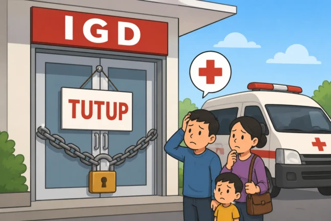 IGD tutup