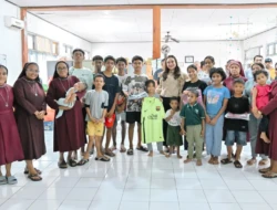 Wawali Serena Francis Kunjungi Korban Kebakaran Panti Asuhan Holly Angel, Pemkot Kupang Salurkan Bantuan