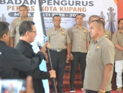 Resmi Dilantik, Pengurus Percasi Kota Kupang 2025-2029 Fokus Jaring Atlet Muda Lewat Kejurda