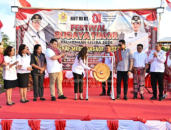 Wawali Serena Buka Pesta Rakyat Liliba, Dorong Budaya Timor dan UMKM Naik Kelas