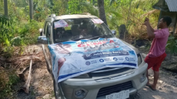 Relawan Jeriko Antarkan Bantuan hingga Pelosok Terdampak Gempa Flores