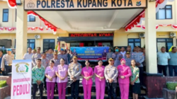 Polresta Kupang Kota Kirim 3 Ton Beras untuk Korban Gempa Flores, Bantuan Diangkut KMP Lakaan